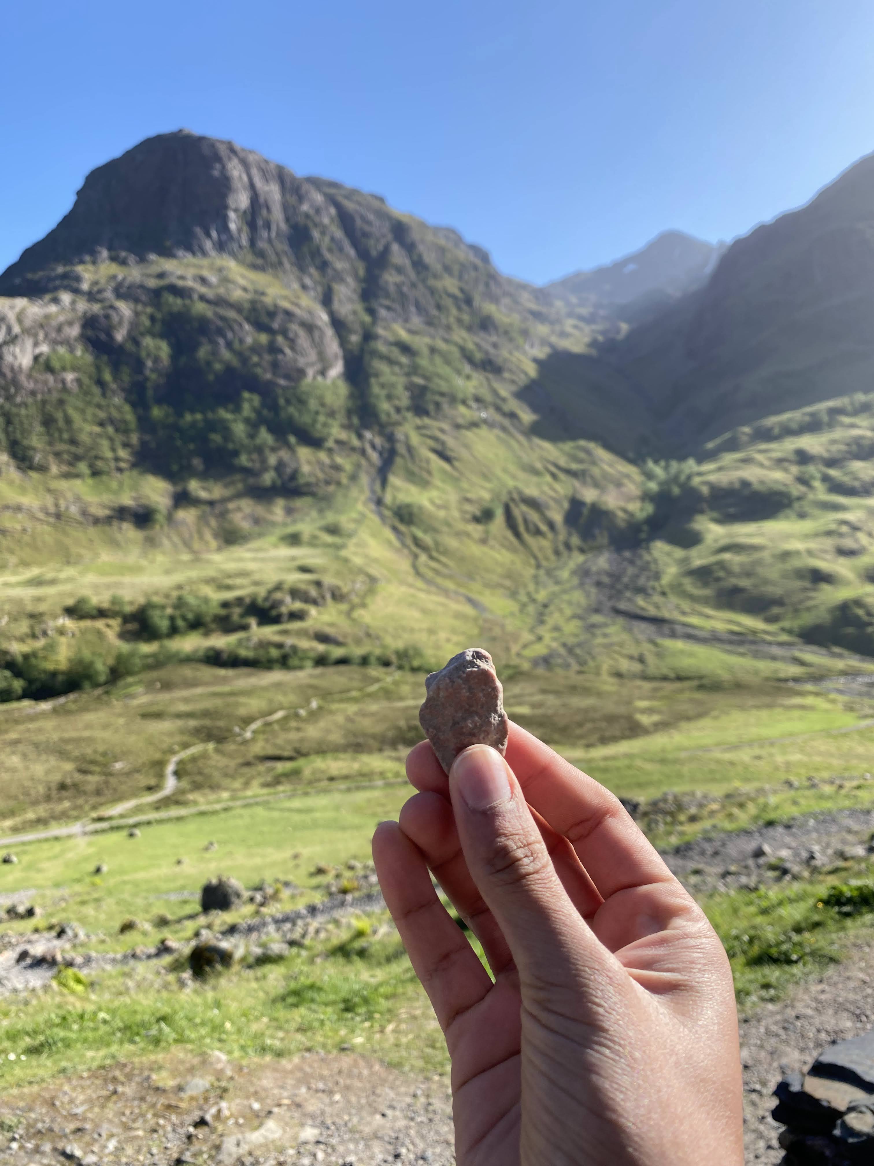 A rock from glen coe